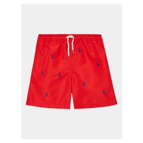 Polo Ralph Lauren Plavecké šortky 323905561002 Červená Regular Fit