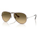 Ray-ban  Occhiali da Sole  Aviator RB3025 92700A  Slnečné okuliare Hnedá