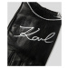 Rukavice Karl Lagerfeld K/Signature Glove Čierna