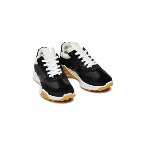 ECCO Sneakersy Retro Sneaker W 21170352307 Čierna