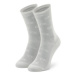 Calvin Klein Súprava 2 párov vysokých dámskych ponožiek 701218916 Biela