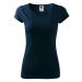 MALFINI Dámske tričko Pure - Námornícka modrá