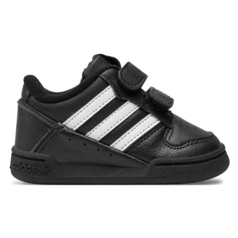 Adidas Sneakersy Team Court 2 Str Cf I ID6636 Čierna