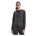 Dámska mikina so zipsom UNDER ARMOUR Rival Terry FZ Hoodie-GRY