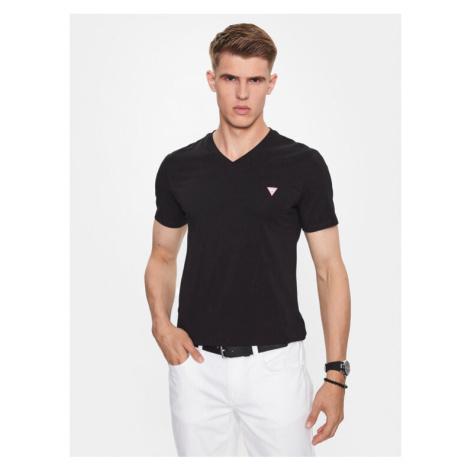 Guess Tričko M2YI32 J1314 Čierna Slim Fit