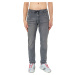 Diesel Rifle - KROOLEY-Y-NE L.32 Sweat jeans sivé