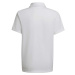 adidas ENT22 POLO Y Chlapčenské tričko polo, biela, veľkosť