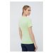 Bavlnené tričko adidas TERREX HE1645 zelená farba,