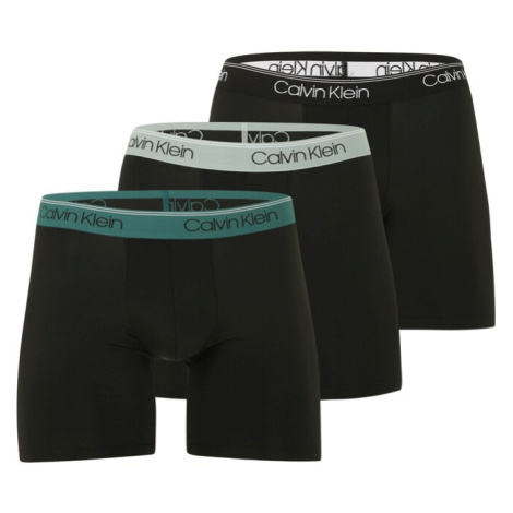 Calvin Klein Underwear Boxerky  nefritová / pastelovo zelená / čierna / šedobiela