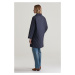 KABÁT GANT QUILTED COAT WITH CORD DETAILS EVENING BLUE