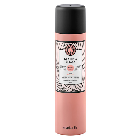 Sprej na dodanie lesku a zníženie krepovatenia vlasov Maria Nila Styling Spray - 400 ml (NF02-38