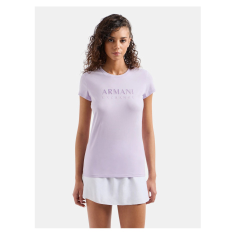 Light purple women's T-shirt Armani Exchange - Women