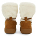 Dámske členkové zimné topánky MOON BOOT Ltrack Polar Shearling whisky off white