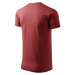 Malfini Basic Pánske tričko 129 bordová