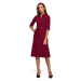 Šaty model 18078896 Maroon XXL - STYLOVE