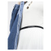 Biela plisovaná midi sukňa Lacoste