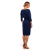 Made Of Emotion Dress M464 Navy Blue