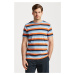 TRIČKO GANT MULTISTRIPE T-SHIRT rôznofarebná