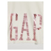 Béžové dievčenské tričko s logom GAP