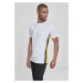 Men's T-shirt Raglan with side stripe white/black/yellow