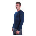 SENSOR MERINO ACTIVE pánske tričko dl.rukáv deep blue