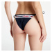 Tommy Hilfiger String Side Tie Cheeky Bikini Navy/ Red