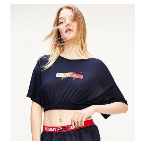 Dámsky top Tommy Hilfiger UW02948 CROPPED T-SHIRT