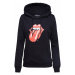 Merchcode Mikina 'Rolling Stones'  svetločervená / čierna / biela