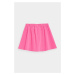 Dievčenská sukňa 4F F009 fialová farba, mini, áčkový strih