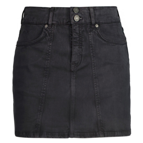 čierne rifľové sukne