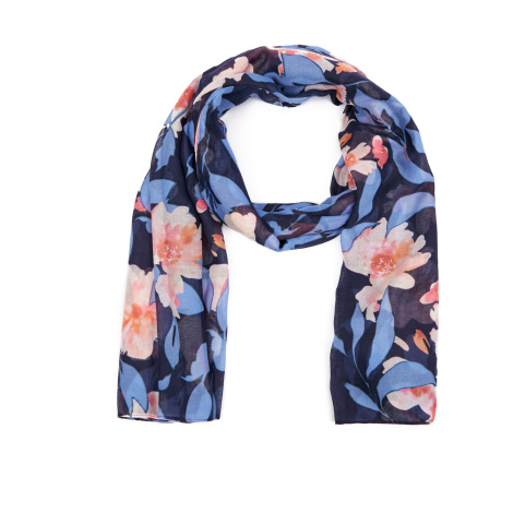 Orsay Pink and Blue Women's Floral Scarf - Women