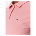 Tommy Jeans Polokošeľa Essential DW0DW17220 Ružová Slim Fit