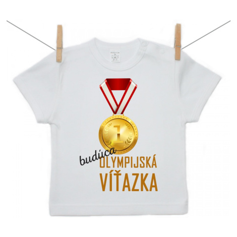 Boodyy Tričko s krátkym rukávom Budúca olympijská víťazka 74