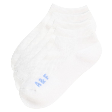 Abercrombie & Fitch Ponožky  svetlomodrá / biela