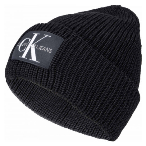 Calvin Klein MONOGRAM BEANIE WL Zimná čiapka, čierna, veľkosť