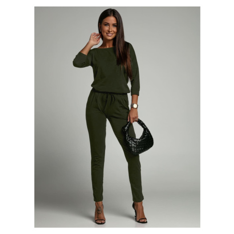 Khaki Fasardi women's jumpsuit