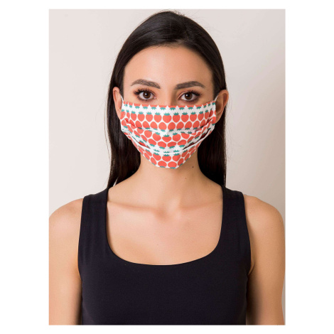 Protective mask with strawberries