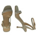 MICHAEL Michael Kors Remienkové sandále 'CARRIE'  zlatá / priehľadná