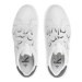 Calvin Klein Jeans Sneakersy Classic Cupsole Elast Lth YW0YW01443 Biela