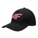 Dievčenská šiltovka 4F JUNIOR BASEBALL CAP F104-20S-DEEP BLACK