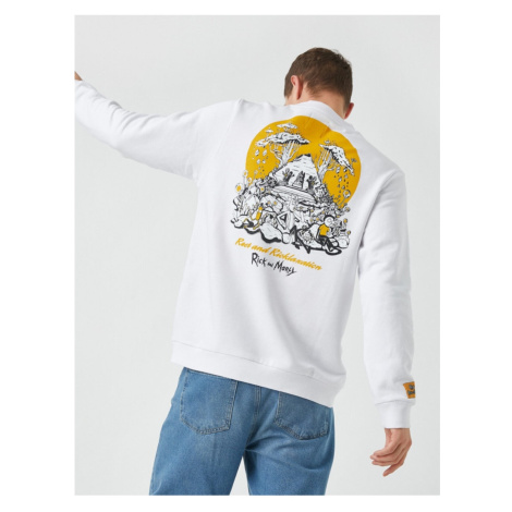 Koton Rick And Morty Sweatshirt Licensed Printed