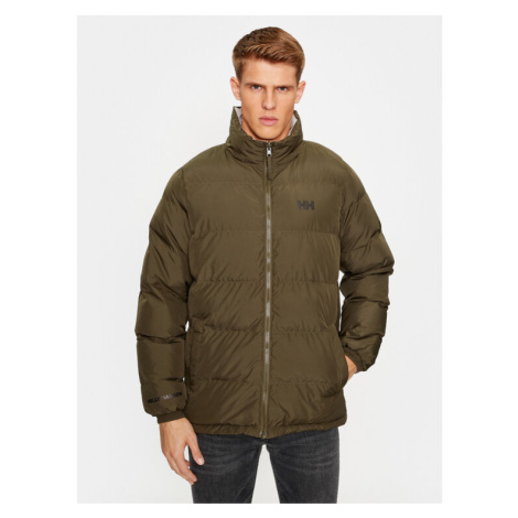 Helly Hansen Vatovaná bunda Yu 23 Reversible Puffer 54060 Kaki Regular Fit