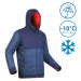 Pánska nepremokavá zimná bunda na turistiku SH500 do -10 °C