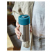 Black+Blum Steel Insulated Travel Cup Silver/Ocean