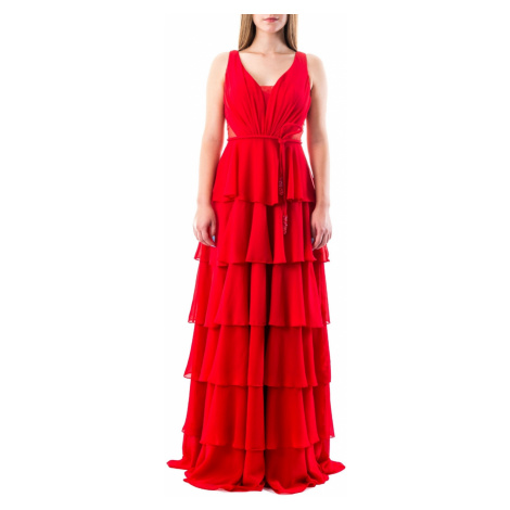 FOR COSTUME Red spoločenské šaty