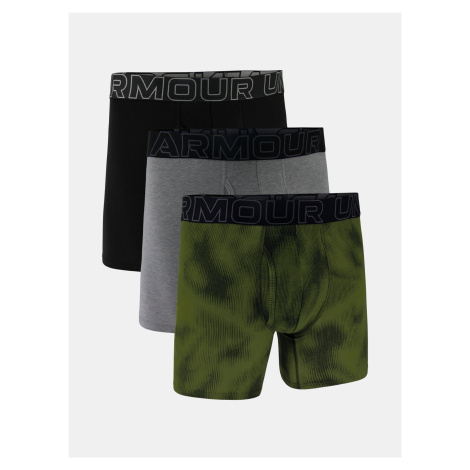 Boxerky Under Armour M UA Perf Cotton Nov 6in 3pk