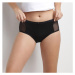 DIM MENSTRUAL LACE BOXER - Menštruačné nohavičky s čipkou - čierna