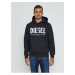 Diesel Mikina - SGIRKHOODECOLOGO SWEATSHIRT čierna