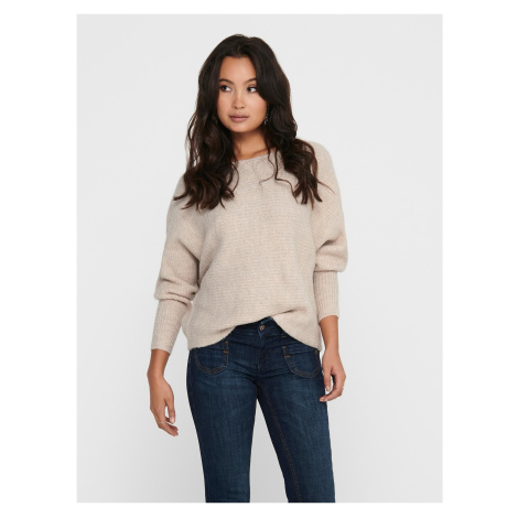 Beige sweater ONLY Daniella - Women's