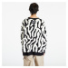 9N1M SENSE. Sense Cardigan AOP Whitesand/ Black